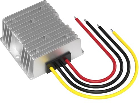 Areyourshop Stabilizzatore di tensione CC da 8-40 V a 12 V Amp Regolatore di alimentazione per auto Regolatore di alimentazione per auto Convertitore DC-DC impermeabile DC-DC Boost Buck Converter
