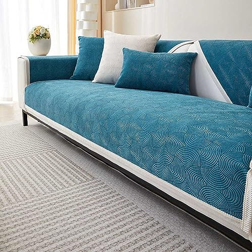 MTHGH Sofabezug Antirutsch,Anti Slip Sofa Cushion,sofaschutz Wasserdicht L Form,sofaschutz Katze Sofaschoner,Couch Bezug Ecksofa Schmutzabweisend Sofaschutz Hund Kratzschutz Katze (8, 90x160cm)