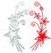 Weihnachtssterne Bouquet Metall Stanze Schnitte, Weihnachtssterne Bouquet Schneidstirb