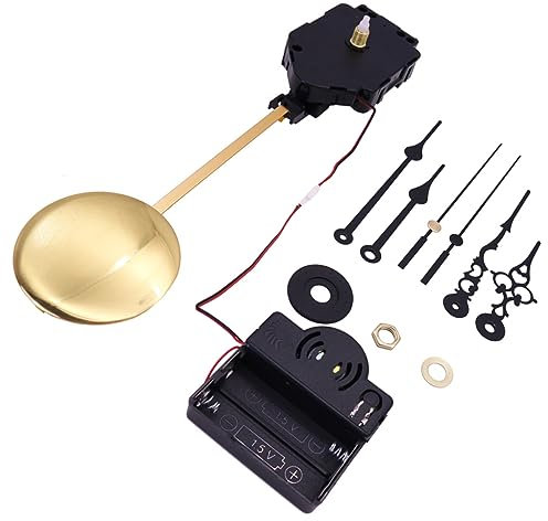 Angoily Wanduhr Mit Pendel Gong: 1 Satz Glockenspiel Oszillierende Bewegung Pendel Wanduhr DIY Wanduhr Bewegung Kit Mechanismus Uhr Zubehör Nicht Tickt Uhr Motor Quarz Uhr Motor Kit