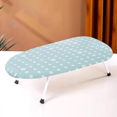 BRCYKRWY Housse pour Planche À Repasser,Petites Housse pour Table A Repasser Épaissi - Design 2 en 1 Housse Table A Repasser Montage Rapide Adaptée Aux Fers À Vapeur (Color : E1 60x37cm)