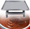 Petite Table Vibrante En Chocolat, Banc D'Essai De Vibrations, Plate-Forme De Compactage, Banc D'Essai éLectrique En Acier Inoxydable,35X35CM