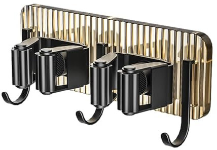 Wandmontierter Mopp-Halter, Mopp-Halterung, Wandhalterung für Werkzeug-Organizer | Wandhalterung für Mopp, Mopp-Organizer, platzsparend, für ja