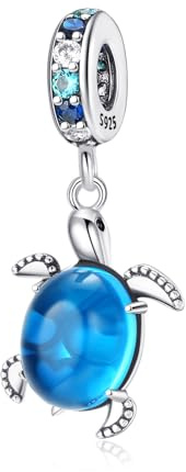 Symretie 925 Sterling Silber Charms Anhänger - Schmetterling Herz Charm für Frauen Halskette & Armband Schmuck | Mutter Geschenk