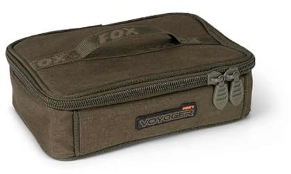 Fox Voyager Large Accessory Bag - Angeltasche, Zubehörtasche, Tasche für Karpfenzubehör, Karpfentasche