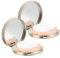 IWOWHERO Cushion Foundation Container Leerer Behälter Mit Puff Compact Case Für Loses Reisen