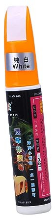 ULTECHNOVO Auto-lackstift Weiß zum Abdecken von Linien und Kleinen Kratzern Am Fahrzeug Schützt die Beschädigte Stelle vor Rost und Oxidation Entfernen Sie Wachs Beschichtungen