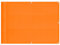 vidaXL Balkon-Sichtschutz Orange 75x800 cm 100% Polyester-Oxford, Balkonsichtschutz, Balkonbespannung, Balkon Windschutz, Sichtschutz