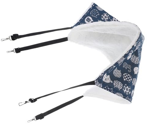 ibasenice Cama Hamaca para Gatos para Invierno Cama Calefactora para Gatos para Pared Accesorio Colgante De Interior Cálido y Cómodo para Gatitos