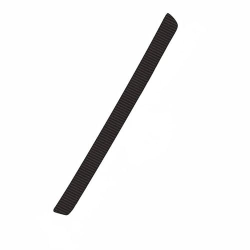 Ladekantenschutz für Nissan Navara D40 2012, Kratzfest und Abriebfest Kohlefaser Selbstklebender Heck stoßstangenschutz,104cm×8.5cm