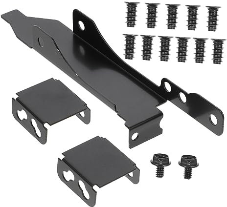 IWOWHERO Dual-slot Pci Slot Bracket for Computer Video Cards Fan Mount Rack Holder for Enhanced Cooling Compatible with Graphics Cards Easy Installation Reduces Heat and Noise