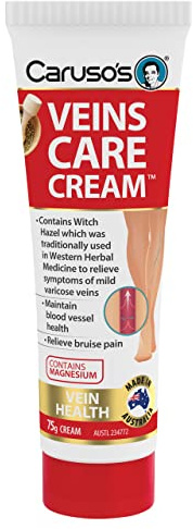 Carusos Natural Health Veins Care Cream 75g