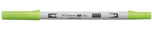 Tombow ABTP-173 Alkoholbasierter Marker ABT PRO zwei Spitzen willow green