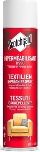 Scotchgard Textilien-Imprägnierspray, 400 ml Dose - Wasserabweisendes Spray für Polstersofas, Polstersessel, Kleidung und Kissen, Langlebig