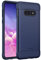 JETech Dünne Hülle für Samsung Galaxy S10e, Dünne Handyhülle mit Stoßdämpfung und Kohlefaser Design (Blau)