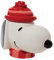 Enesco Peanuts Ceramics Keksdose mit Snoopy-Gesicht, geformt, 26 cm, mehrfarbig