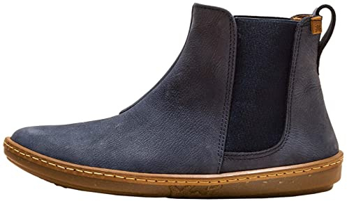 El Naturalista Damen Chelsea Boots Coral, Frauen Stiefeletten,Wechselfußbett,uebergangsschuhe,uebergangsstiefel,flach,Ocean,36 EU / 3.5 UK