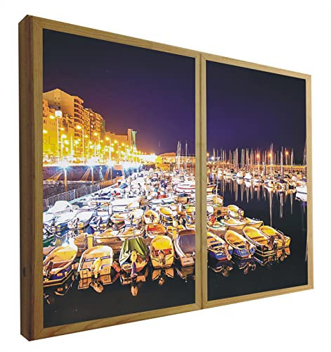 CCRETROILUMINADOS Beleuchtete Falsche Fenster mit LEDs Puerto Santander