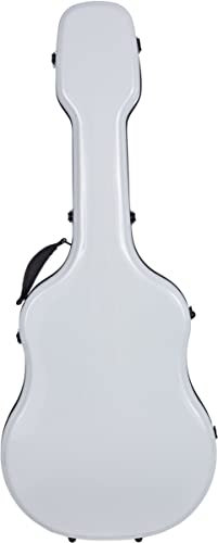 M-Case Gitarrenkoffer für Klassische Gitarre 39” - 4/4 Fiberglass Ultra Light weiß