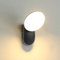 HLFVLITE Außenwandleuchte LED Wandlampe Innen Aussen Wasserdichte Außenlampe Aluminium 3000K Warmweiß für Garten Balkon Veranda Garage