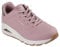 Skechers Damen UNO-Shimmer Away Sneaker, Fuchsia, 39 EU