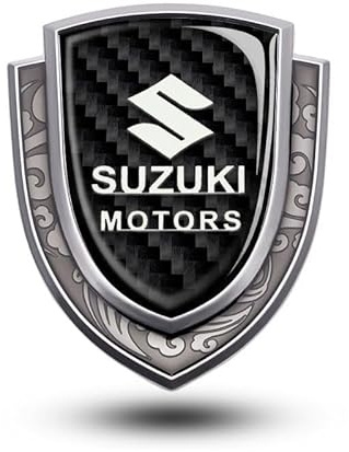ARRYEDCN Auto Emblem für Suzuki Alto VIII Hatchback, 3D Chrom Emblem Badge Aufkleber original Ersatzteil Verschleißteile Kühlergrill Emblem Car Styling,A