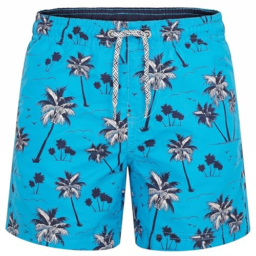 RIPT Boys Swim Shorts Quick Dry Mesh Lining Drawstring UV 50 Sun Protection | Lightweight fabric, Breathable material, Elastic Waistband, Board Shorts, Swimming Trunks, beach activities, casual wear