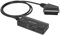 SUJAHHUJIQ Convertisseur vidéo HDMI vers péritel HD, entrée HDMI péritel, convertisseur audio vidéo avec NTSC/PAL (vidéo + audio pris en charge sur péritel)