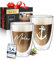 ElbFuchs® Doppelwandige Latte Macchiato Gläser Set | MOIN + ANKER |2x 350ml [MARITIME GESCHENKIDEE] Ideal als Thermogläser für Cappuccino | Kaffegläser | Teegläser