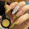 Nail Glitter Gold Chrome Nail Powder Nageldesign for Nails Chrome Pulver Nägel Nail Chrome Powder Pigment für Nägel Nail Art Glitter Cromepulver Nägel Unicorn Chrome Pigment (gold)
