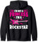 Je ne suis pas une princesse, je suis une princesse Rockstar Sweat à Capuche