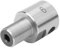 Culnflun Spannfutter-Pleuelstange, M14 x 1 Mini Drehmaschine, angepasst an K01-50/63 K02-50/63, stabiles Mini-Drehmaschinenteil aus Edelstahl (6MM-M14*1)