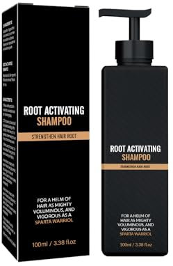 Hair Growing Shampoo, Root Activating, Anti-Haarausfall Reparierendes Pflegeshampoo, Haarverdichtungs Shampoo für Männer und Frauen