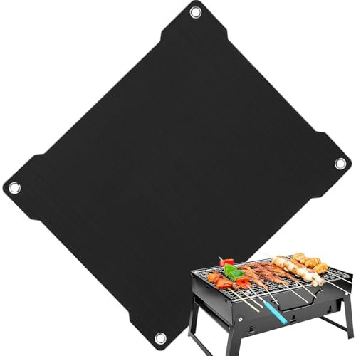 Outdoor-Grillunterlage, Grillmatte Antihaft-Grillunterlage für den