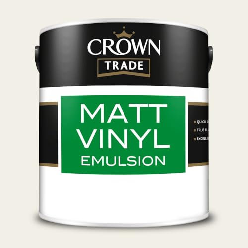 CROWN TRADE MATT VINYL CANVAS WHITE 2.5L