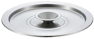 kesurpae Hitzebeständiger Pfannendeckel aus dickem Edelstahl, langlebiger und vielseitiger isolierter hitzebeständiger Topfdeckel, 40cm