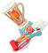 SUPVOX Wooden Boys and Girls Juicer Toy Educational Playset Pretend Play Toy Safe for Boys and Girls
