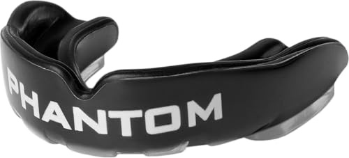 Phantom Mouthguard APEX Zahnschutz für Kinder - Boil & Bite Mundschutz für Kampfsport, MMA, Boxen und Muay Thai - Schwarz