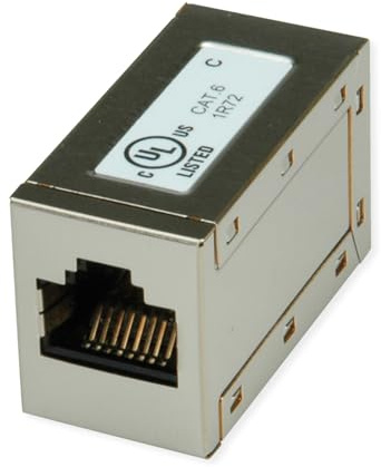 ROLINE RJ-45 Kupplung geschirmt, Cat.6 (Class E), 25er Pack