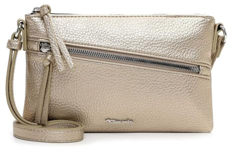 Tamaris Umhängetasche Abendtasche Alessia Crossover Bag Lightgold goldfarben