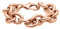 Heideman Armband Damen Panzerarmband aus Edelstahl rosegold farbend matt mit Karabinerverschluss hautfreundlicher Edelstahlschmuck Panzerarmbänder