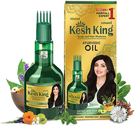 Kesh King Ayurvedisches Kopfhaut- und Haaröl, 100 ml (Haaröl, 100 ml)