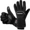 KINGSBOM -40°F Wasserdicht & Winddicht Handschuhe – 3M Thinsulate Winter Touch Screen Warme Handschuhe – zum Radfahren, Reiten, Laufen, für Outdoor-Sport – für Frauen und Männer – Schwarz (M)