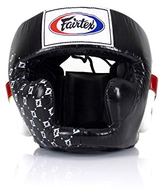 Fairtex Casque Super Sparring HG3, HG10, HG13 - Vision Diagonale pour Muay Thai, Boxe, Kickboxing