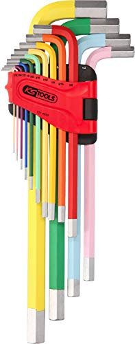 Innensechskant-Winkelstiftschlüssel-Satz, Extra lang, 14-tlg. Zoll