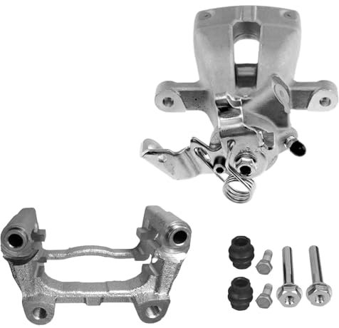 1x Bremssattel 1x Bremssattelhalter Hinterachse links für Opel Astra G T98 F701 Meriva A X03 Zafira A T98