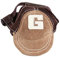 Fenteer Hundecap Hundehut Baseballmütze Baseball Cap Hut Mütze mit Ohrlöchern für Hunde - Kaffee, M