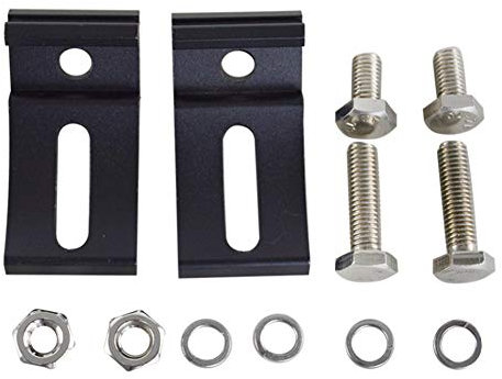 Willpower Lot de 2 supports de montage universels réglables pour barre lumineuse LED