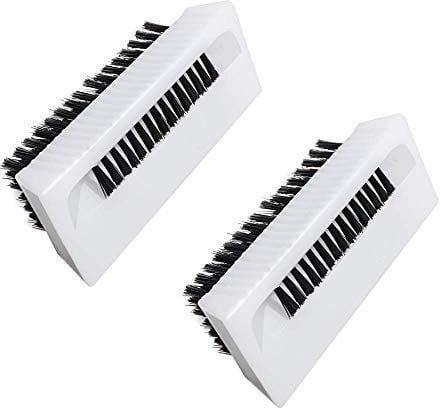 Mayhow Surgical Scrub Brush Nails Brush 2 PCS Non-Disposable Sterile Nail Hand Brush Nail Scrubber with Nail Cleaner Hand and Nail Brush Double-Sided Cleaning Scrub Brush (White-2PS)