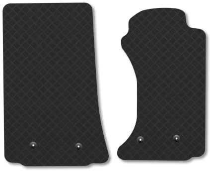 Mazda MX-5 (2006-2015) 3mm Rubber Car Mats | Tailored Fit Durable Floor Mats Full Coverage Protection Waterproof Accessories Easy Clean Anti Slip Made in the UK